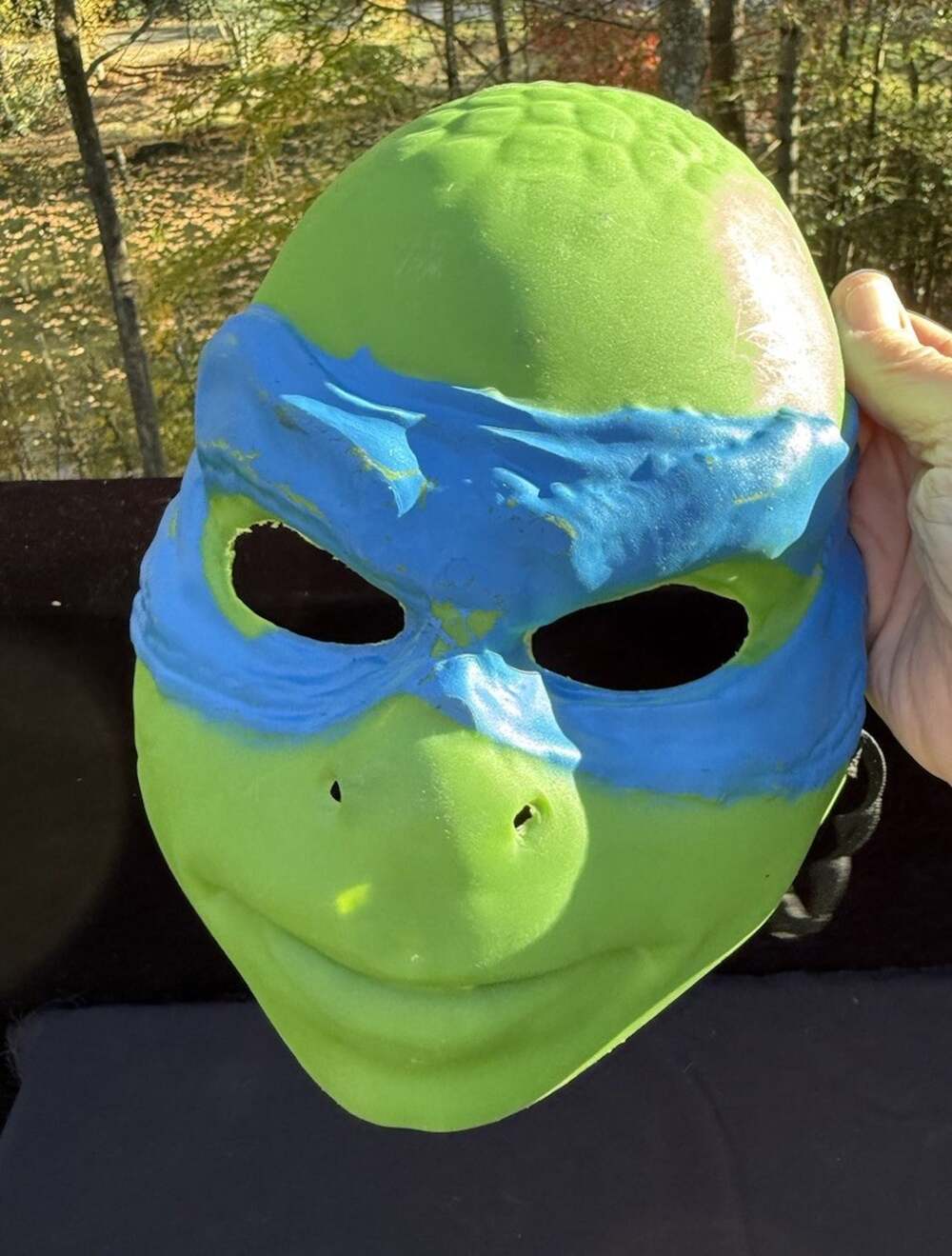 Teenage Mutant Ninja Turtles Leonardo Muscle Costume **MASK ONLY!
